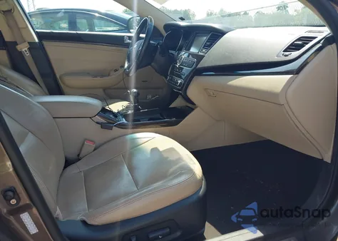 2014 Kia Cadenza Premium из США, поврежденный, VIN KNALN4D72E5119656